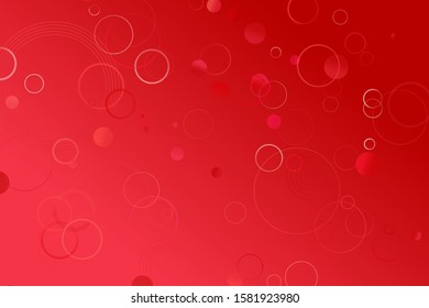 Abstract gradient ring web site background - geometric vector illustration from circles
