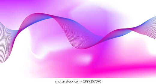 Abstract Gradient Rose And Pink Color Background Design.