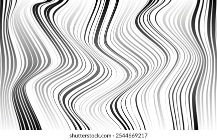 abstract gradient roughen line wave pattern.