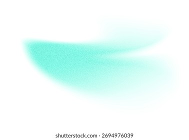 Forma Abstractas del gradiente con el ruido, gradación granulada borrosa azul del color, elemento vibrante del diseño.