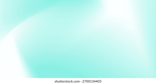 Abstract gradient shape with noise, Elegant green blurred grainy color gradation, vibrant design element.