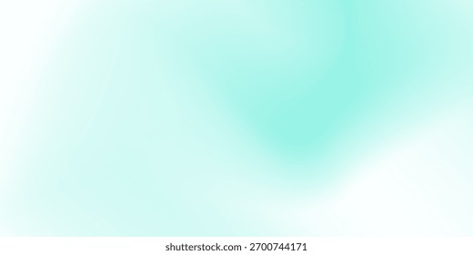 Forma de gradiente abstrato com ruído, gradação de cor granulada embaçada verde, Elemento de design vibrante elegante.