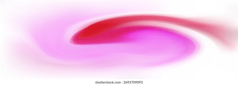 Abstract gradient shape with noise, pink blurred grainy color gradation, vibrant design element. vector illustration,