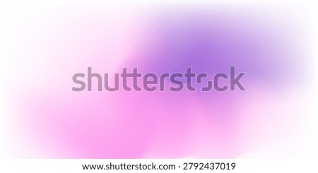 Abstract gradient shape with noise, pink and purple blurred grainy color gradation, vibrant design element eps10