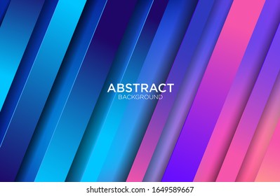 Abstract gradient shapes background vector