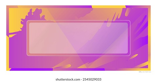Formas de gradiente abstratas Ilustrações para quaisquer marcas, banners, capa, cabeçalhos, apresentações e fundos de papel de parede