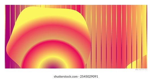 Abstract Gradient Shapes Illustrations for any brandings, banners, cover, headers, presentations, and wallpaper backgrounds