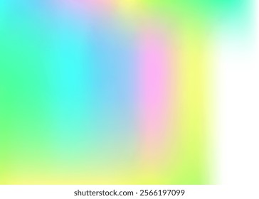 Abstract Gradient. Shiny Minimalist Template. Bright Foil. Holographic Background. Psychedelic Pop Background. Metal Card. Soft Poster. Pearlescent Texture. Pink Abstract Gradient
