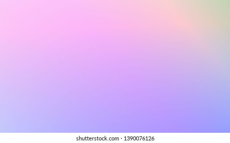 Abstract Gradient Soft Colorful Background. For Your Graphic Design, Banner. Vector Illustration