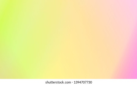 Abstract Gradient Soft Colorful Background. For Your Graphic Design, Banner. Vector Illustration