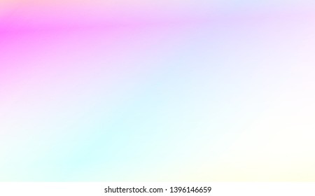 Abstract Gradient Soft Colorful Background. For Your Graphic Design, Banner. Vector Illustration