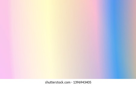 Abstract Gradient Soft Colorful Background. For Your Graphic Design, Banner. Vector Illustration