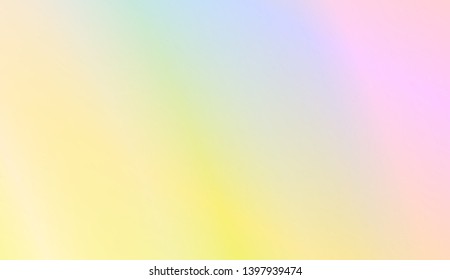 Abstract Gradient Soft Colorful Background. For Your Graphic Design, Banner. Vector Illustration