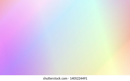 Abstract Gradient Soft Colorful Background. For Your Graphic Design, Banner. Vector Illustration