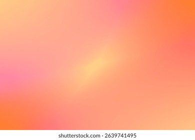 Abstract Gradient with Soft Warm Orange and Pink Transitional Hues. conveying warmth, harmony, and a soft modern aesthetic. Ideal for backgrounds on digital media, posters