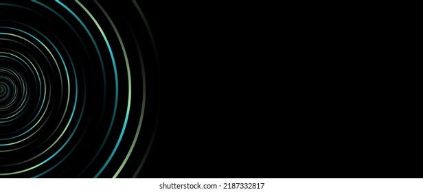 Abstract gradient spiral background for business brochure cover design. Vector and illustration banner poster template