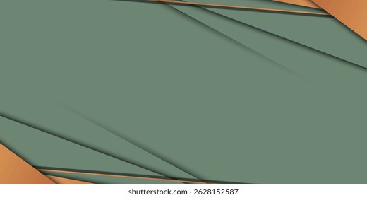 Abstract gradient stripes banner background with lines. Vector illustration.