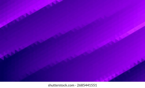 Abstract Gradient Stripes with Jagged Edges in Deep Purple Hues Background