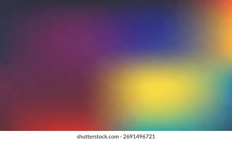 Abstract gradient with subtle geometric cube pattern