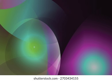 Abstractas remolino de gradiente con colores vibrantes y efectos de luz suave, evocando una sensación de energía y movimiento.