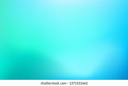 Abstract Gradient teal mint background. Blurred turquoise blue green water backdrop. Vector illustration for your graphic design, banner, summer or aqua poster