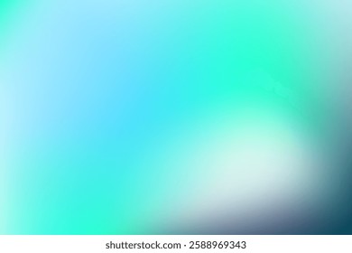 Abstract Gradient Texture in Bright Blue and Green Tones