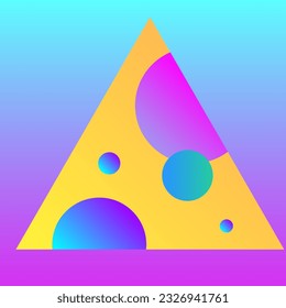 Abstract Gradient Texture Colored Simple Graphic Bright Vector Pattern Background