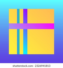 Abstract Gradient Texture Colored Simple Graphic Bright Vector Pattern Background