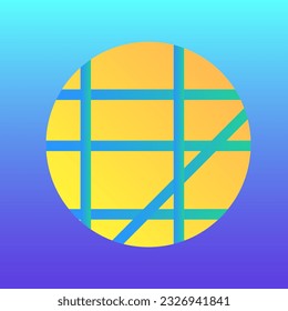 Abstract Gradient Texture Colored Simple Graphic Bright Vector Pattern Background
