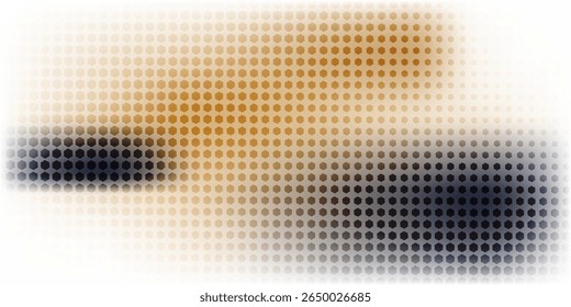 Abstract gradient textured background featuring hexagonal patterns blending warm orange and dark blue hues. A modern and stylish design perfect for contemporary backgrounds
