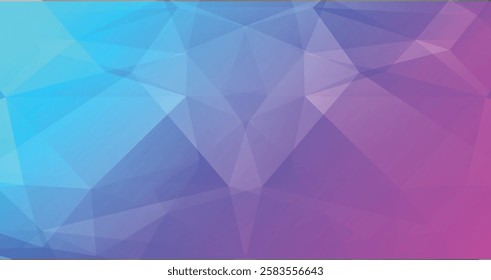 abstract gradient triangle background.vector illustration