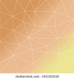 Abstract gradient triangle net geometric background vector illustration