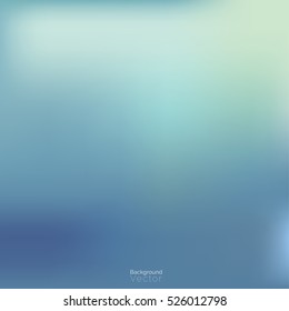 Abstract gradient turquoise and light blue background