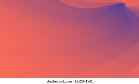 Abstract gradient from ultraviolet - colors of 2018 to the color of living coral - color of the Year 2019.