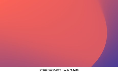 Abstract gradient from ultraviolet - colors of 2018 to the color of living coral - color of the Year 2019.