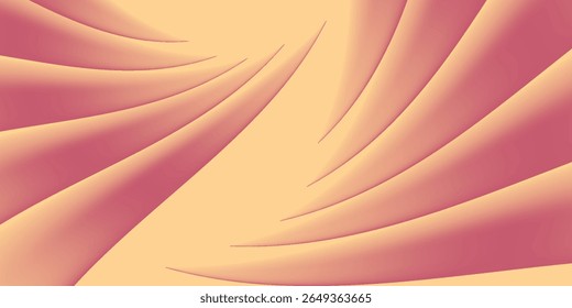 Abstract gradient vector background. Pastel wallpaper template with dynamic color and waves, blurred, blend, minimalist. Futuristic modern backdrop design for business, presentation, ads, banner.