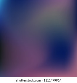 Abstract gradient vector. Blue gradient blurred abstract background. Multicolor blurry blend. Holographic illustration. Smooth texture. Beautiful natural light vector. Soft blue, green, bright mesh.