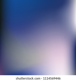 Abstract gradient vector. Blue gradient blurred abstract background. Multicolor blurry blend. Holographic illustration. Smooth texture. Beautiful natural light vector. Soft blue, green, bright mesh.