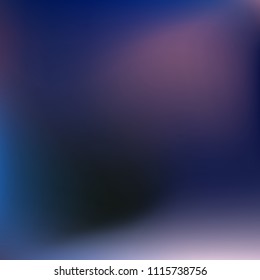 Abstract gradient vector. Blue gradient blurred abstract background. Multicolor blurry blend. Holographic illustration. Smooth texture. Beautiful natural light vector. Soft blue, green, bright mesh.