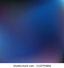 Abstract gradient vector. Blue gradient blurred abstract background. Multicolor blurry blend. Holographic illustration. Smooth texture. Beautiful natural light vector. Soft blue, green, bright mesh.