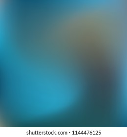 Abstract gradient vector. Blue gradient blurred abstract background. Multicolor blurry blend. Holographic illustration. Smooth texture. Beautiful natural light vector. Soft blue, green, bright mesh.