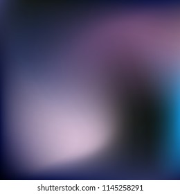 Abstract gradient vector. Blue gradient blurred abstract background. Multicolor blurry blend. Holographic illustration. Smooth texture. Beautiful natural light vector. Soft blue, green, bright mesh.