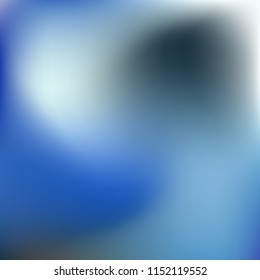 Abstract gradient vector. Blue gradient blurred abstract background. Multicolor blurry blend. Holographic illustration. Smooth texture. Beautiful natural light vector. Soft blue, green, bright mesh.