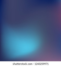 Abstract gradient vector. Blue gradient blurred abstract background. Multicolor blurry blend. Holographic illustration. Smooth texture. Beautiful natural light vector. Soft blue, green, bright mesh.