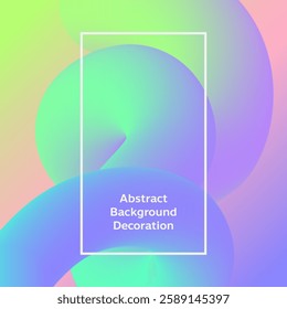 Abstract gradient vector design pattern for decoration