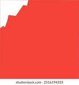 abstract gradient vector two colors: red and white