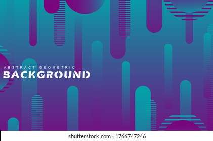Resumen Gradiente formas verticales tachadas en fondo con color violeta vibrante para página de inicio web y fondo de escritorio