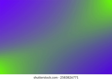 Abstract Gradient With Vibrant Purple and Green Color Hues. light green , simple , trendy background.