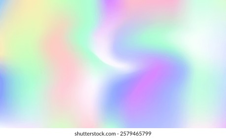 Abstract Gradient. Violet Blur Background. Holographic Background. Hologram Texture. Chrome Flyer. Shiny Glitch. Unicorn Mesh. Retro Geometry Invitation. Blue Abstract Gradient