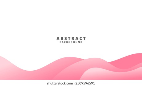 Abstract gradient wave background blending soft pink and white tones, perfect for adding an elegant touch to your designs